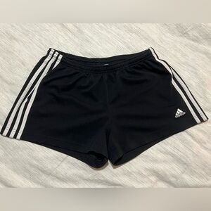 Adidas Women's Black Athletic Track Shorts